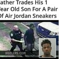 Guy that traded his shoes got ripped off