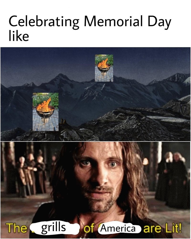 Memorial Day got us actin like sugar-high toddlers with fireworks - meme
