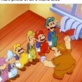 Wario was the only one to survive amongst the others when Mario Bros went rampant