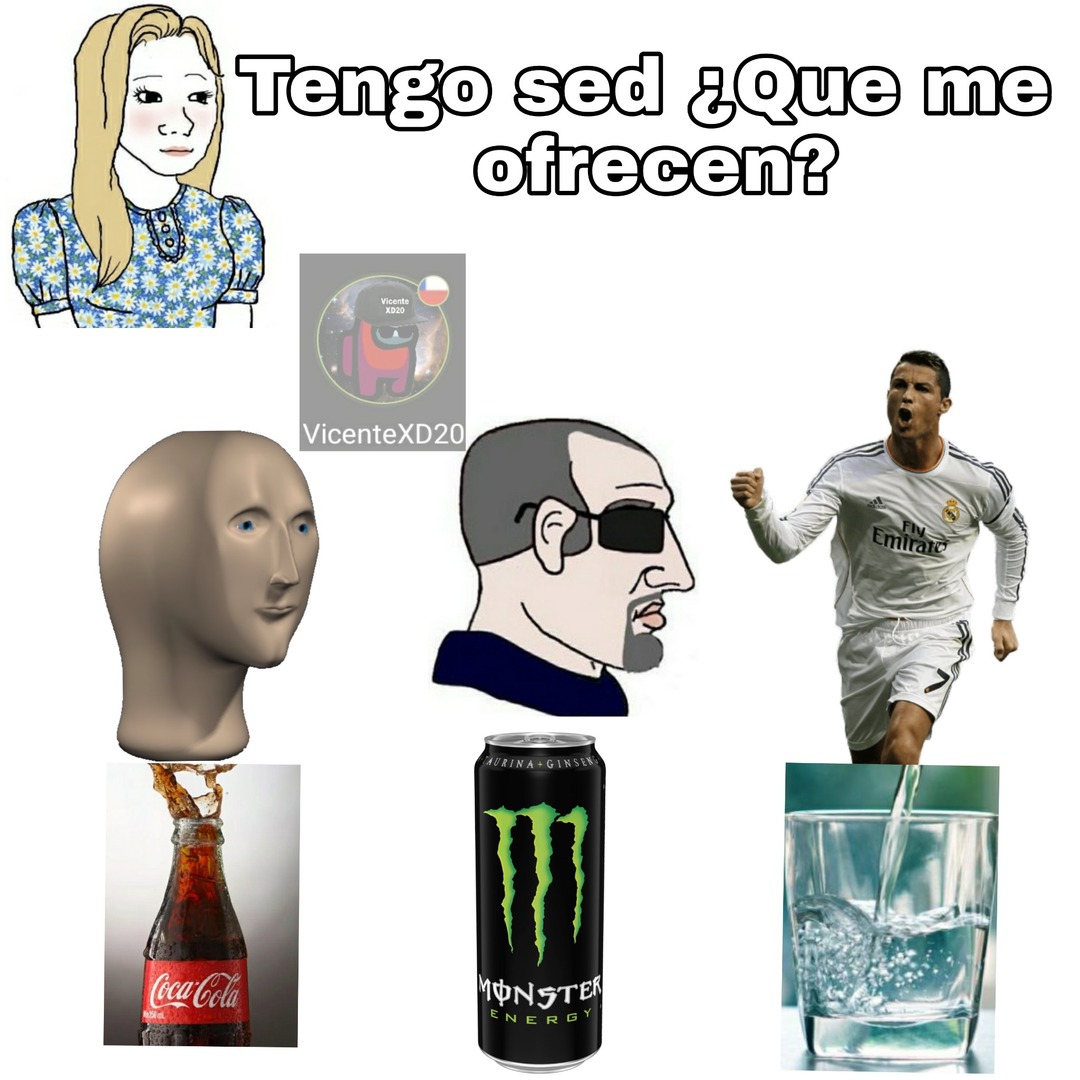 AGUA XD - meme