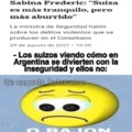 Ministra de inseguridad de Argentina