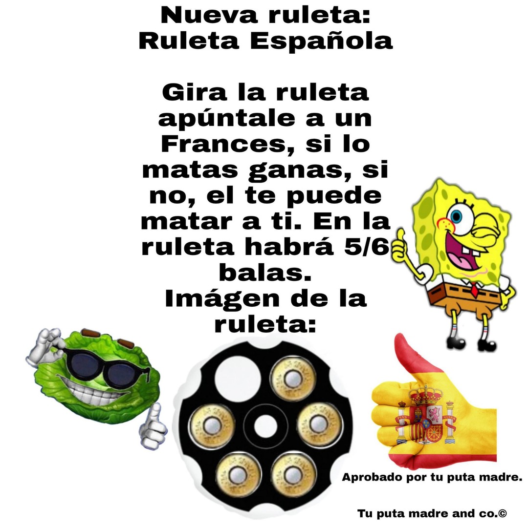 Ruleta española - meme
