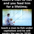 Give a man a fish ...