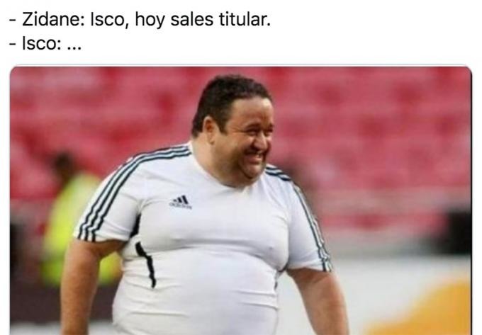 Meme del Real Madrid en época de mundial