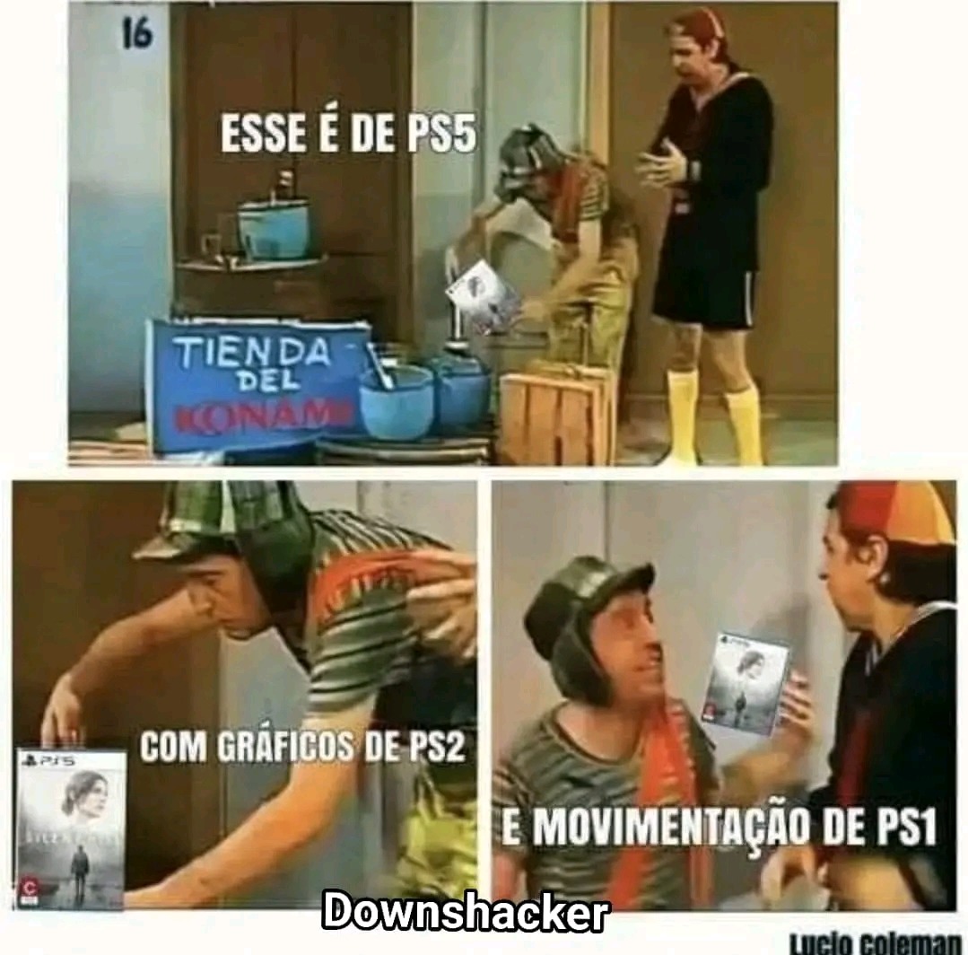 Ps5 só ilusão - meme