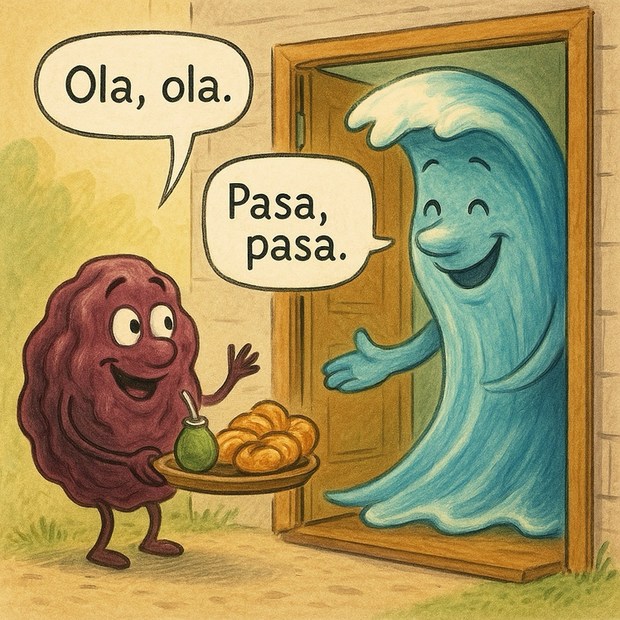 agua es vidaa - meme