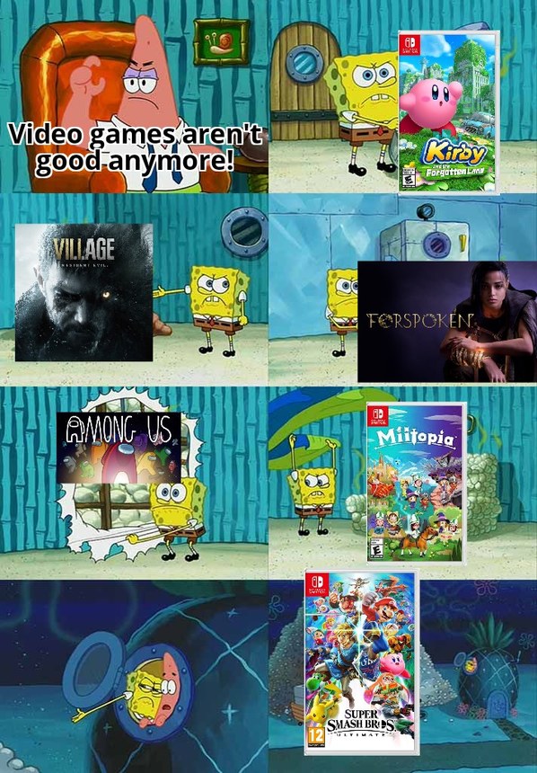 Are video games are still good as they use too? - meme