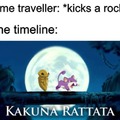 Time traveler meme