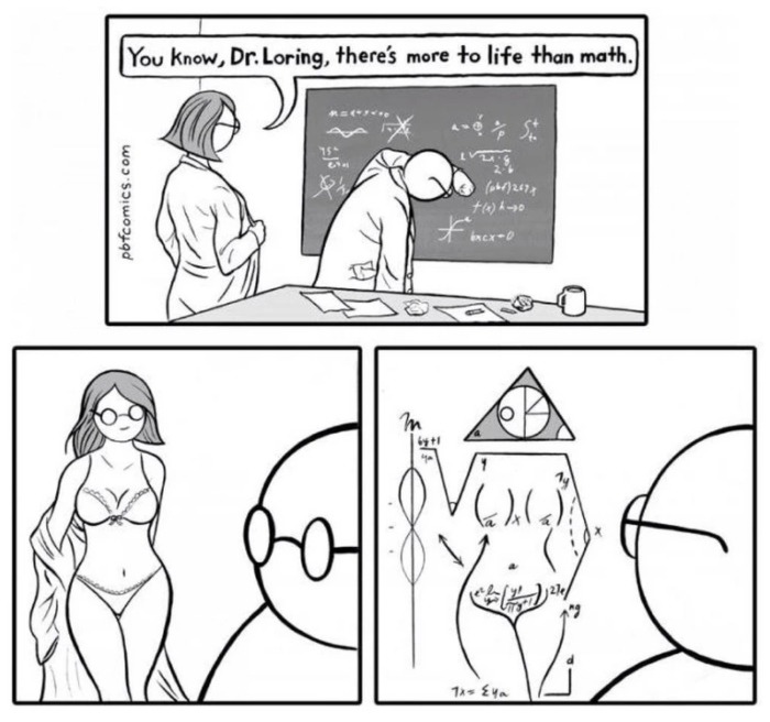 Math is sexy - meme