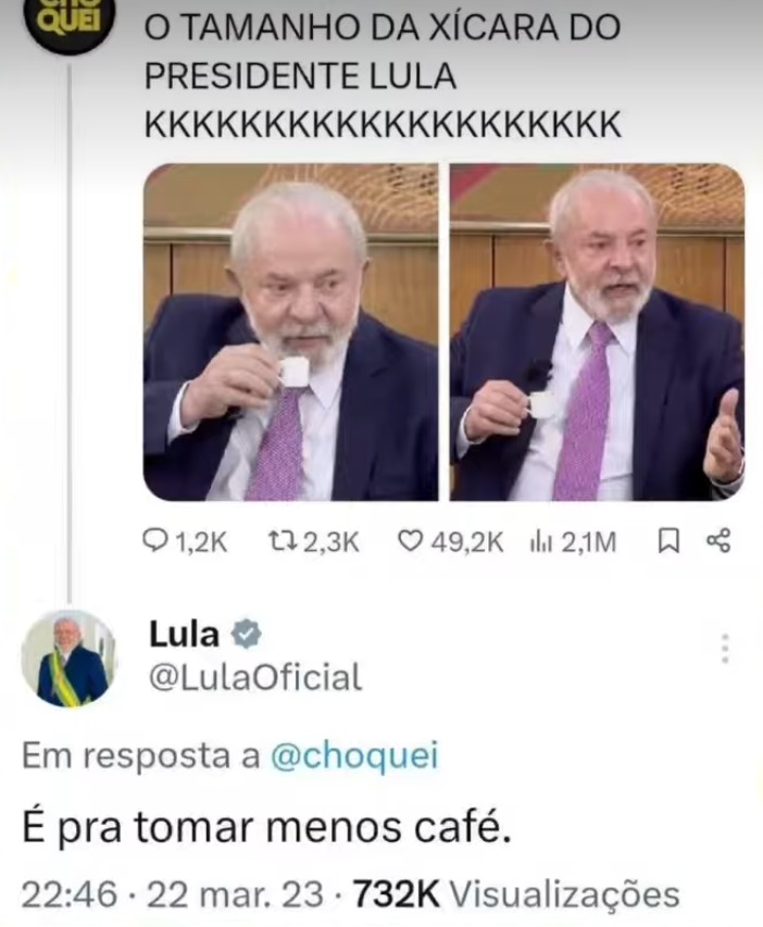 Lula. - meme