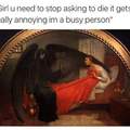 Death is a Busy Person