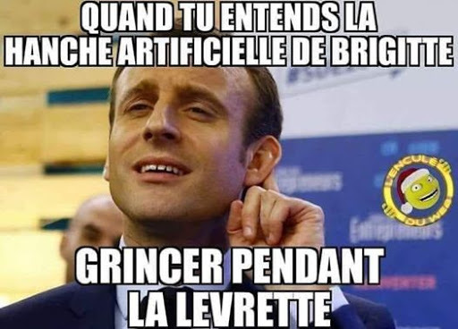 Macron et Brigite - meme