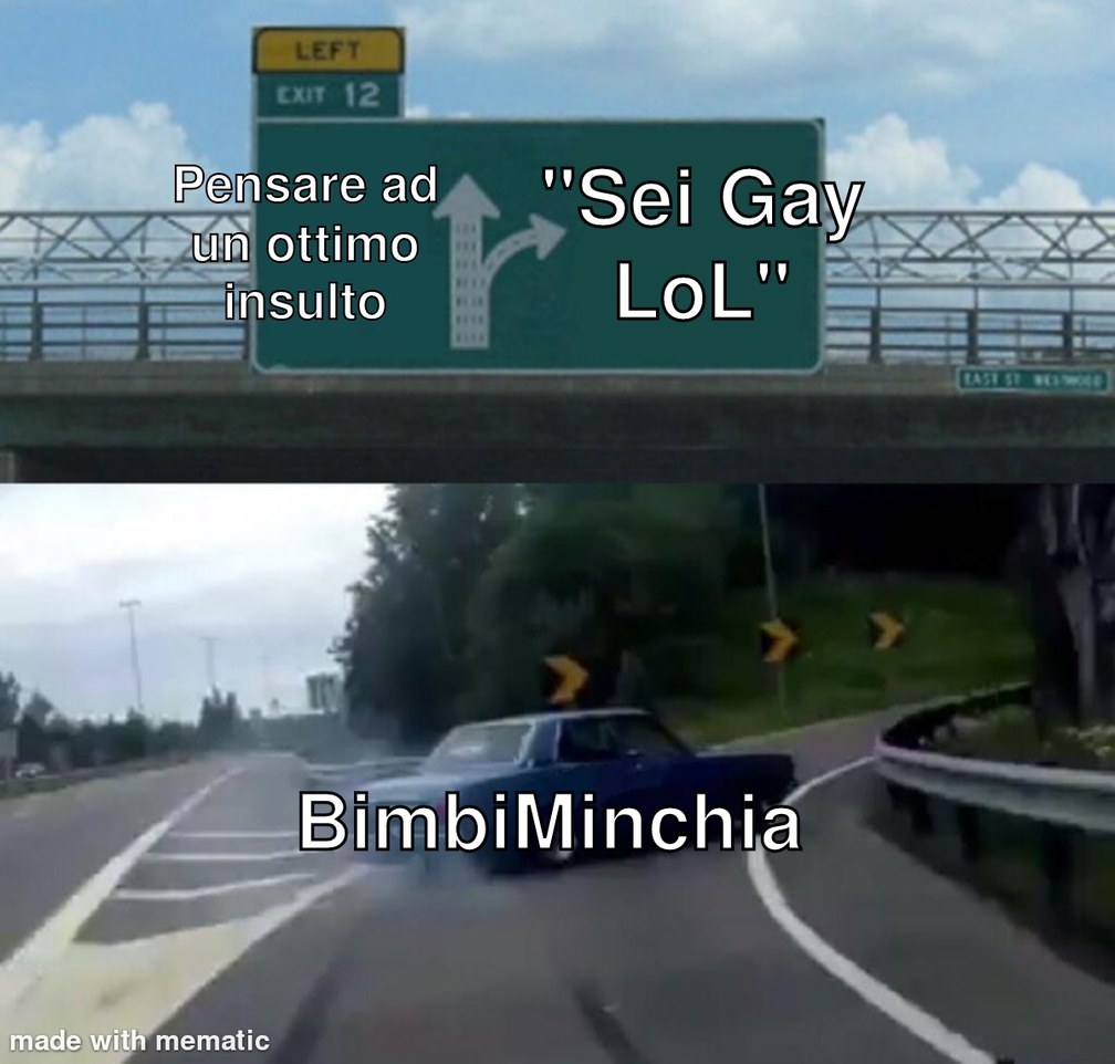 Abbasso l'omofobia - meme