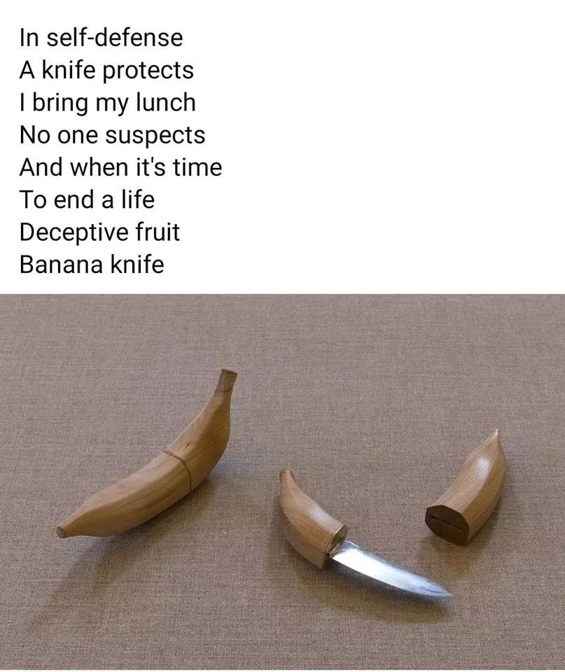 Banana knife - meme