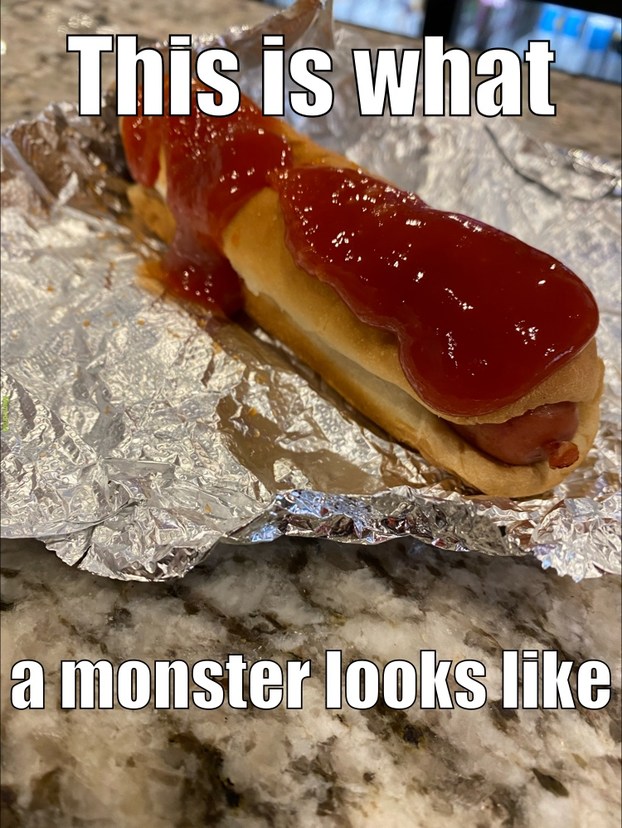 Hot dog - meme