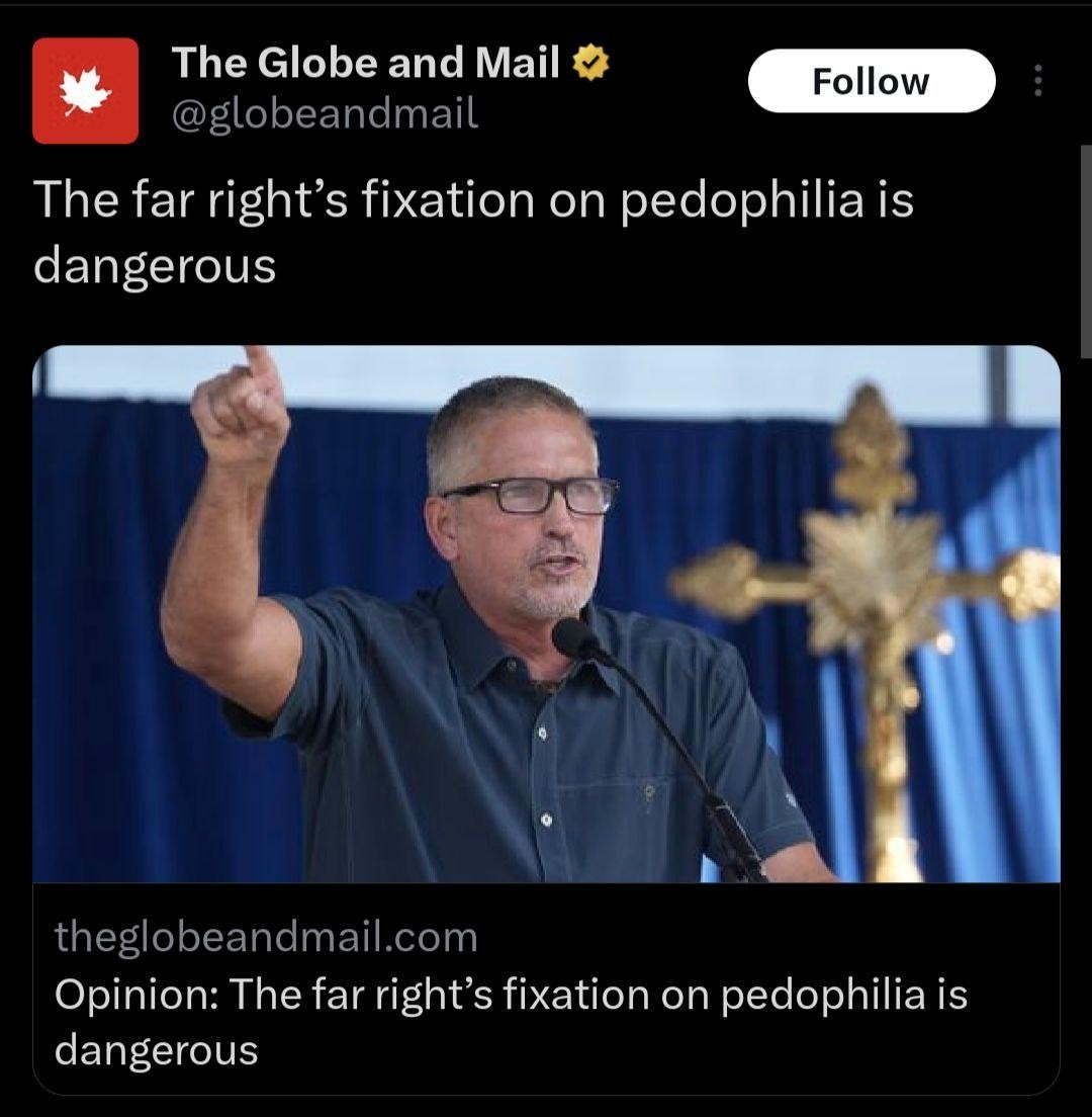 Hating pedos makes you a far right extremist - meme