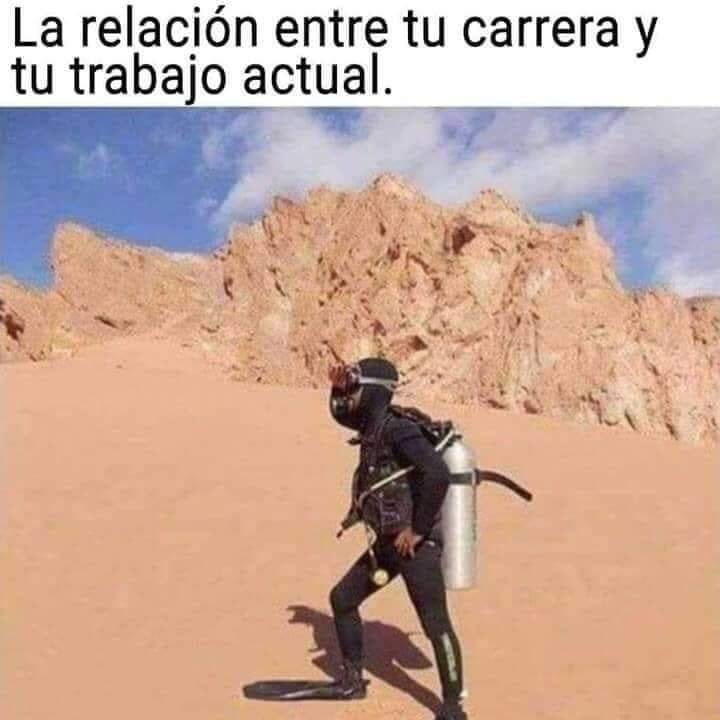 Estudie ingeniería en sonido y termine siendo delivery - meme