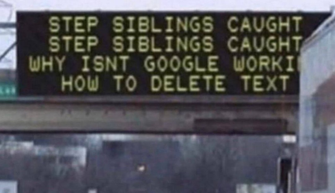 Step siblings caught… why is this in my search history - meme