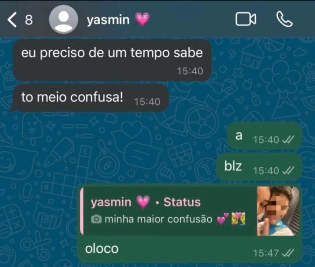 a namorada de vocês - meme