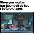 What would happen if Spongebob snaps his fingers