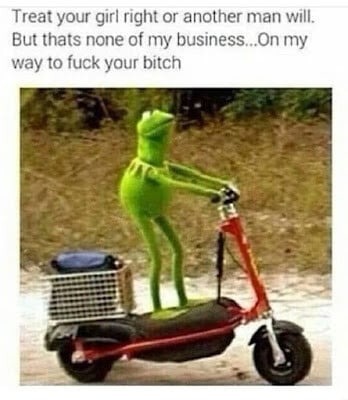 Kermit the pimp - meme