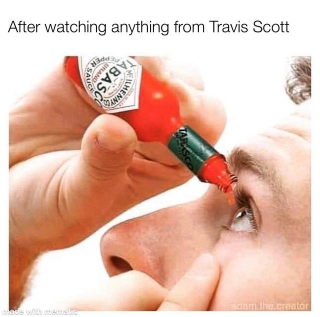 Travis Scott - meme