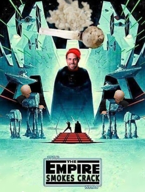 The Empire smokes crack! - meme