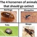 And roaches too