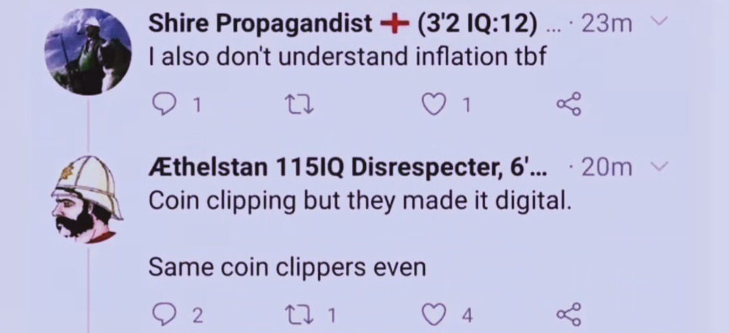 Dongs on inflation - meme