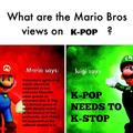 I agree with red Luigi