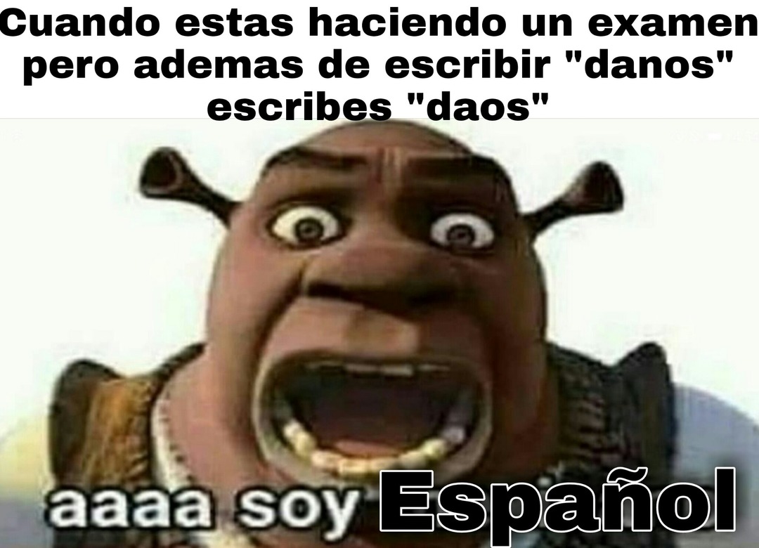 Españoles siendo españoles. - meme