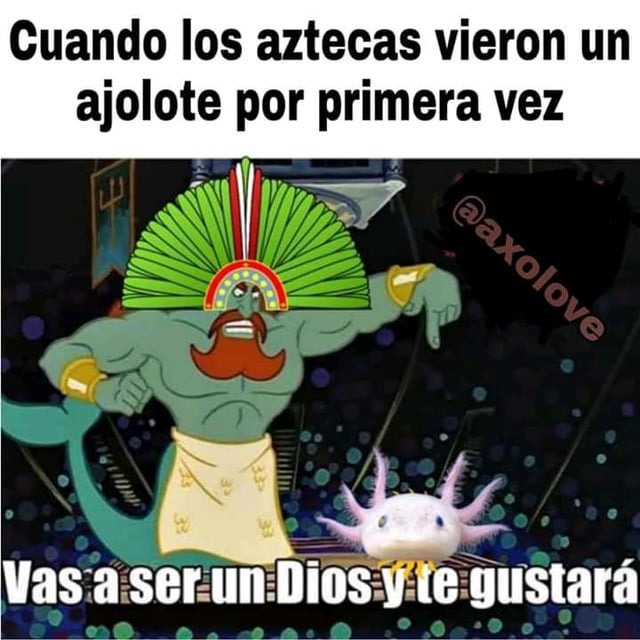 Dioses aztecas - meme