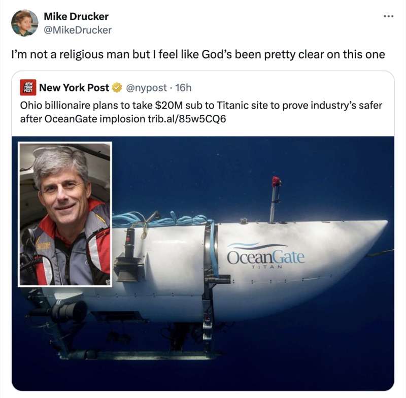 New Submarine expedition meme