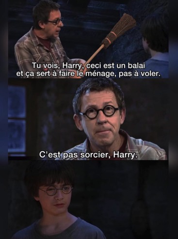 Et là, j'ai le générique de l'émission dans la tête. Merci ! - meme