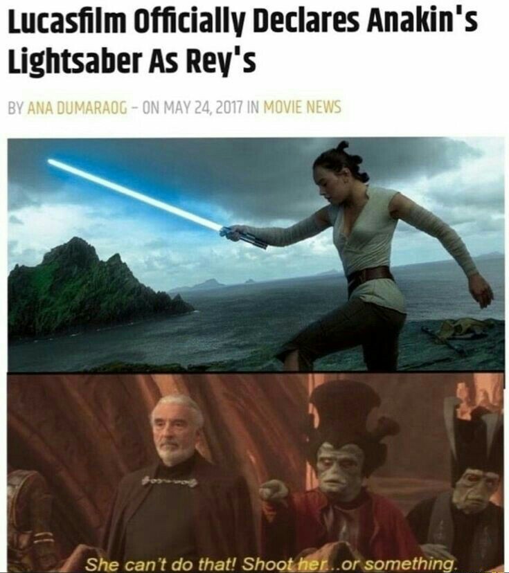 Disney arruinando Star Wars - meme