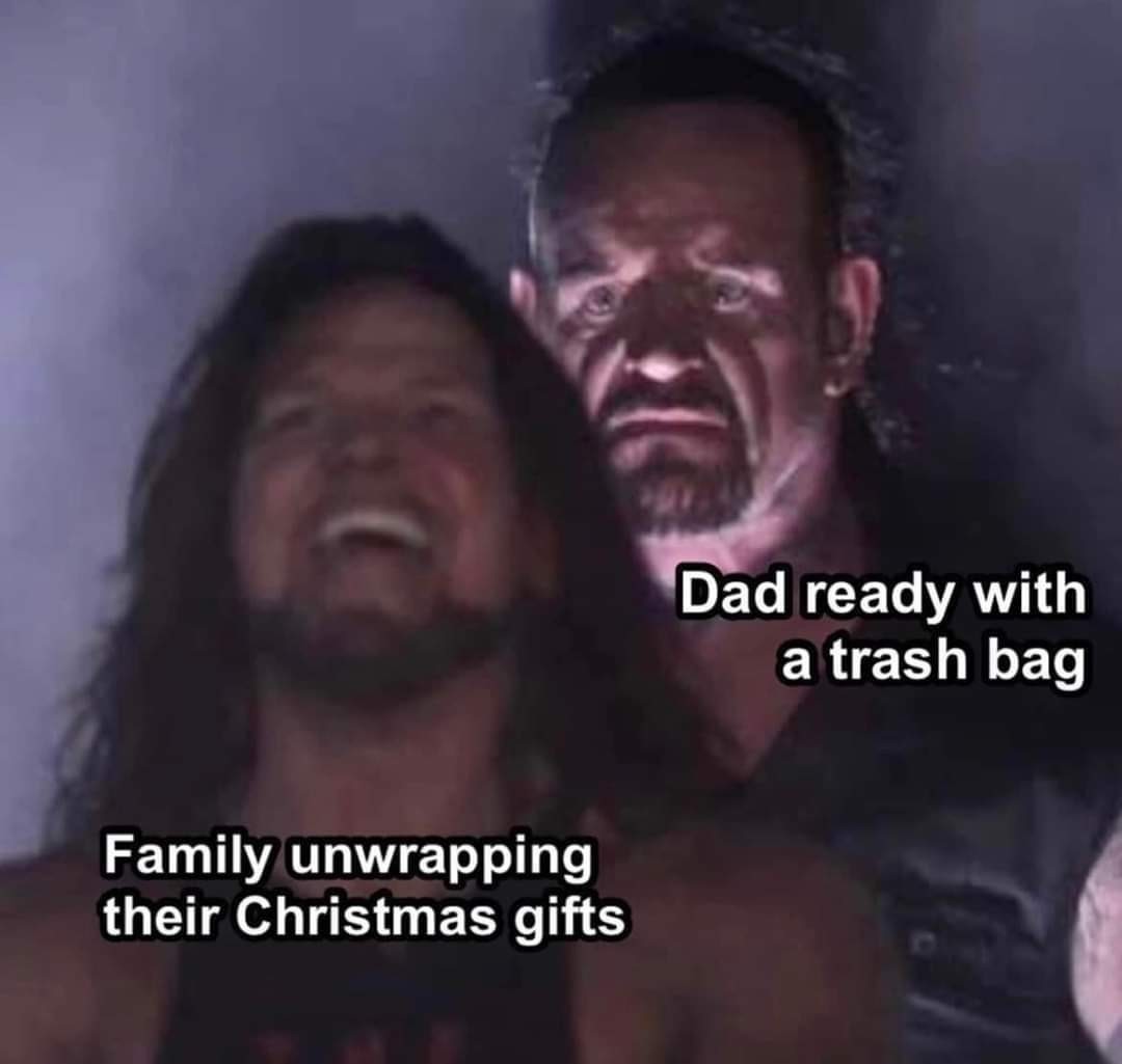 Christmas dad - meme