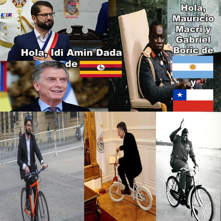 Políticos de mierda en bicicleta... Solo eso - meme