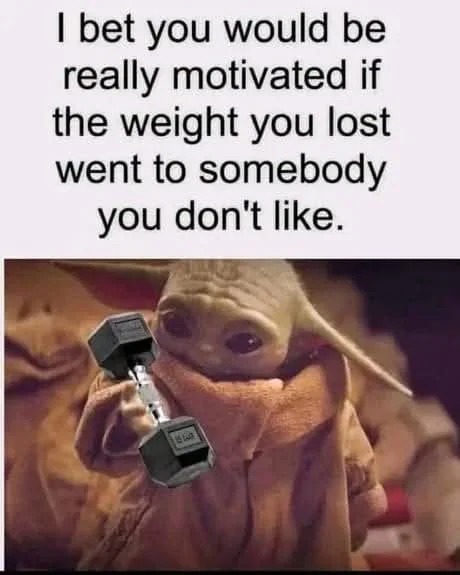 Gym motivation - meme