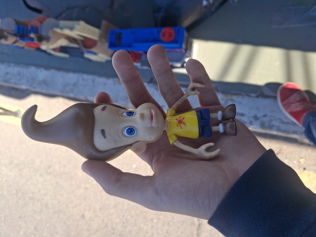 Me encontré este jimmy kricoso en el tiangis - meme