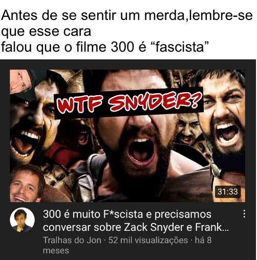 só um trouxa fala isso - meme