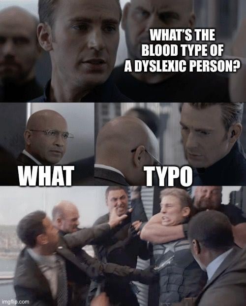 Blood type meme