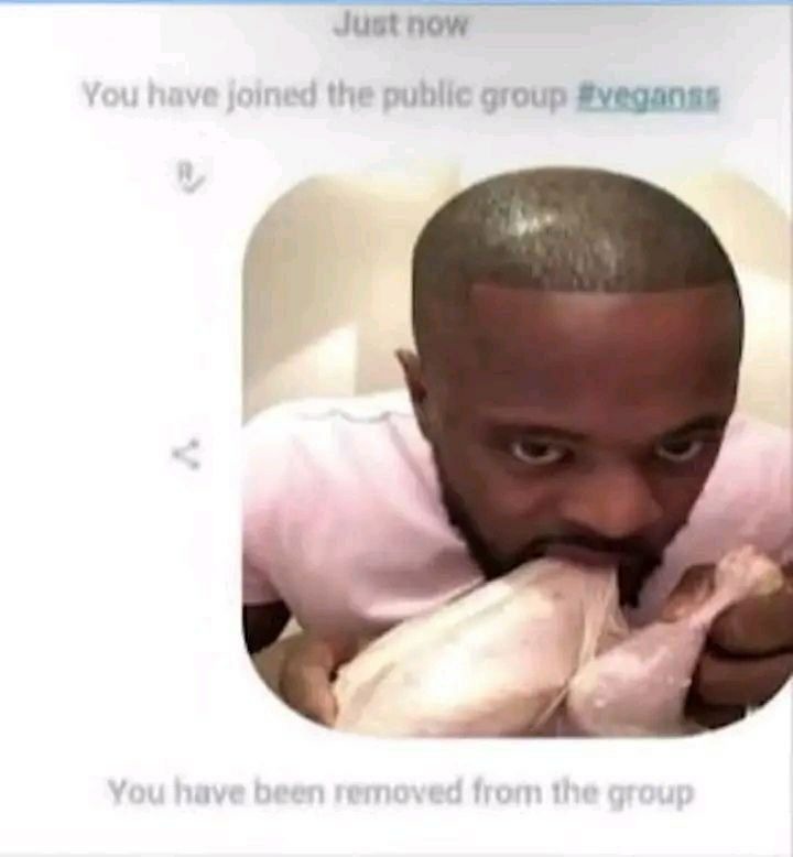 You joined the group. You’ve been removed. - meme