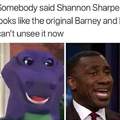 I don't remember that Barney