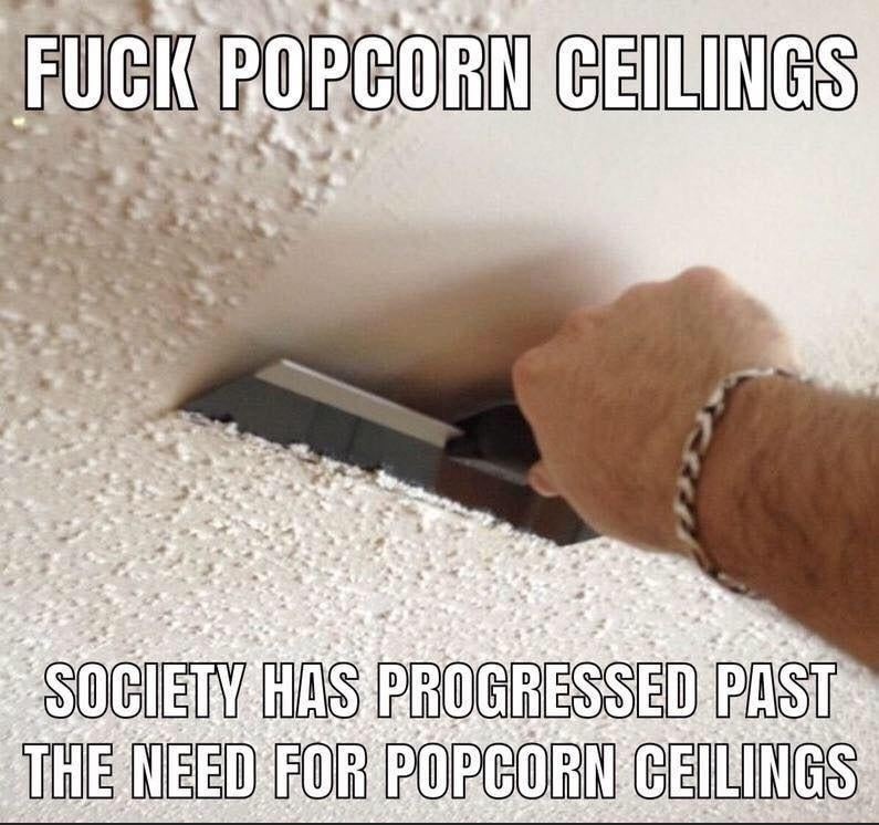 When the ceiling is sus! - meme