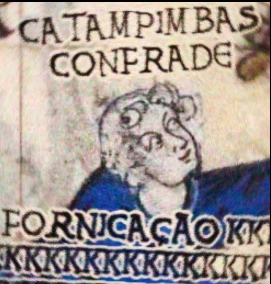 Catapimbas confrade fornicação kkkkkkkk - meme