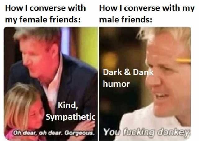 Dank and dark humor - meme