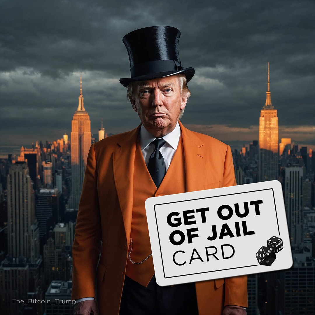 Trump /  Jail FREE Card - meme