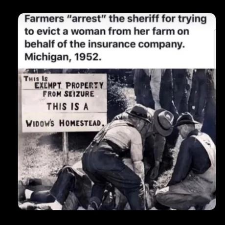 When the farmers said 'we do not negotiate with landlords' - meme