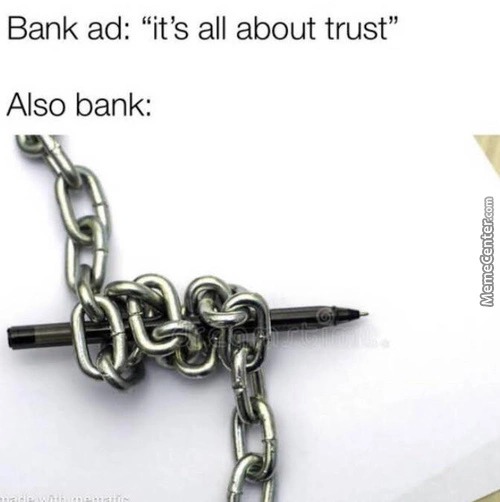 Trust goes both ways - meme