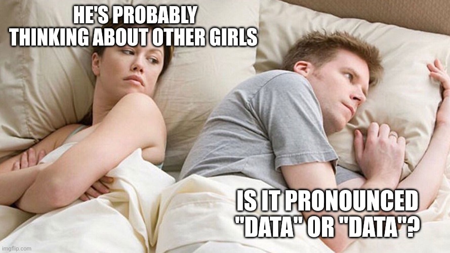 I think it's "data" - meme